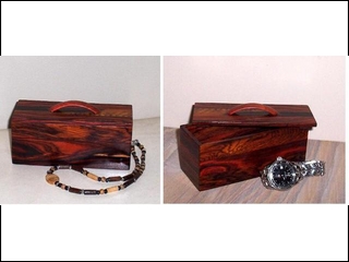 Brazilian Cocobola keepsake box