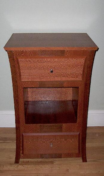 Solid Austrailian Lacewood Cabinet