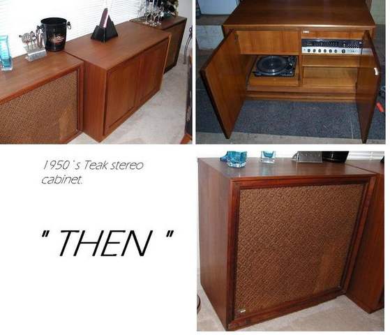 Teak Stereo Cabinet to China Buffet