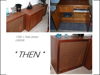 Teak Stereo Cabinet to China Buffet