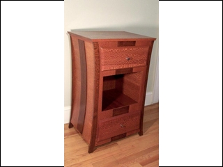 Solid Austrailian Lacewood Cabinet