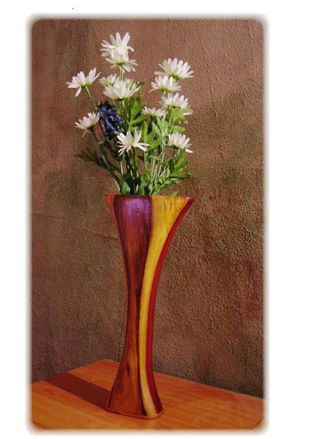 CANARYWOOD VASE