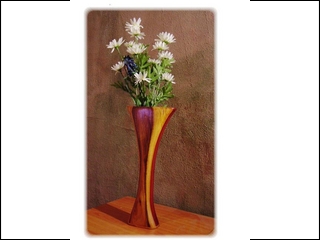 CANARYWOOD VASE