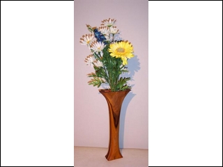 Canarywood Vase