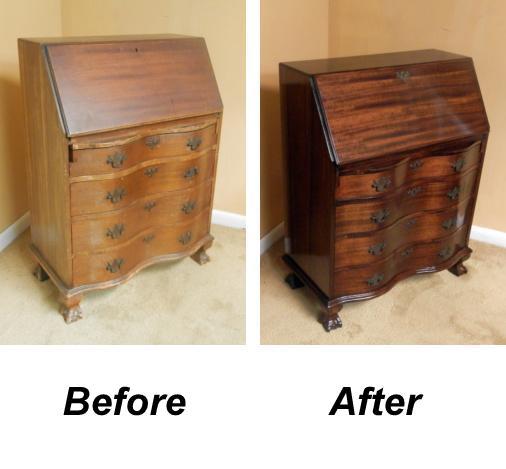 secretary refinish