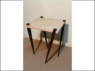 Curlymaple side table