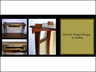 African Panga - Panga & Paduke sofa table